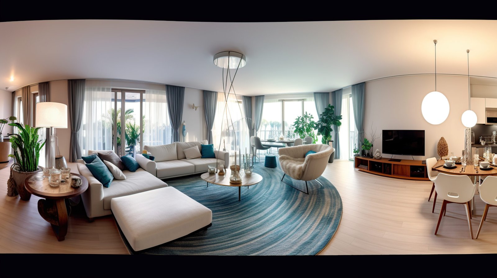 Luxury villa interior design in Dubai
